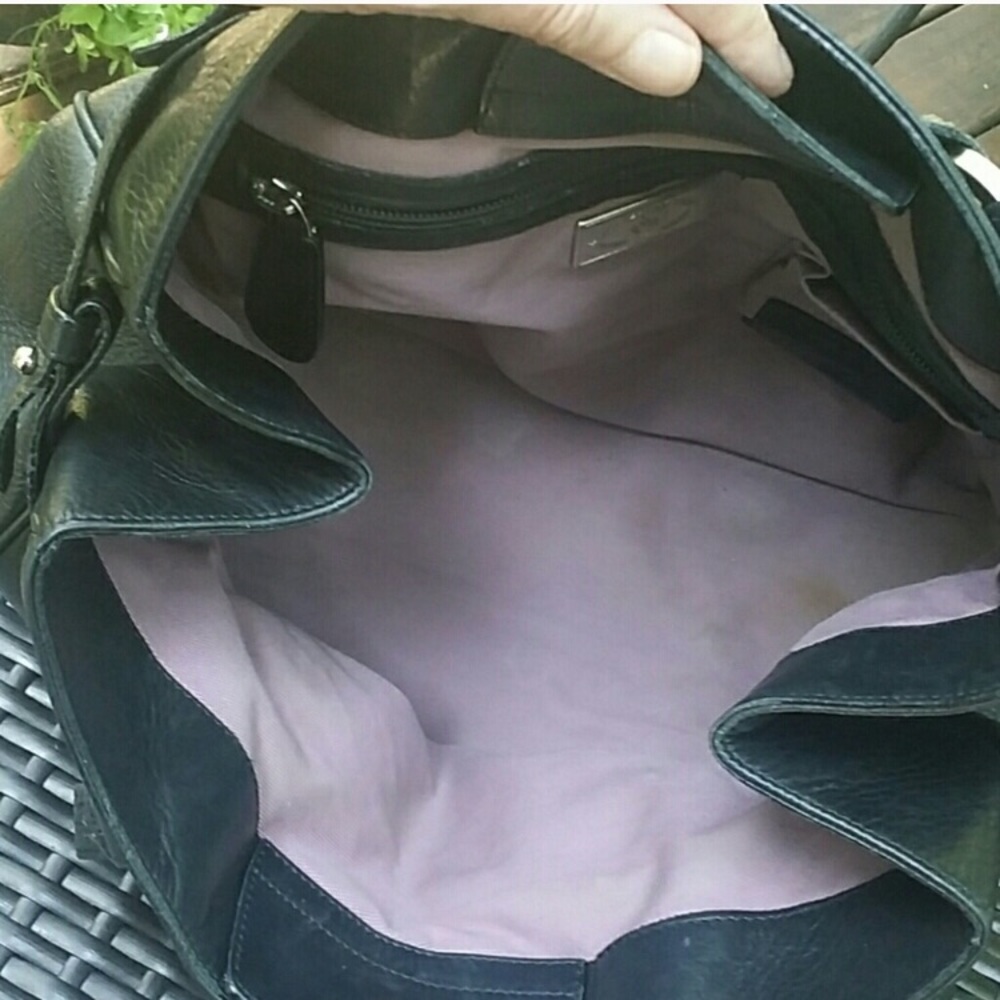 🔥🔥 BALLY black leather moto-style tote🔥🔥 - Picture 5 of 8